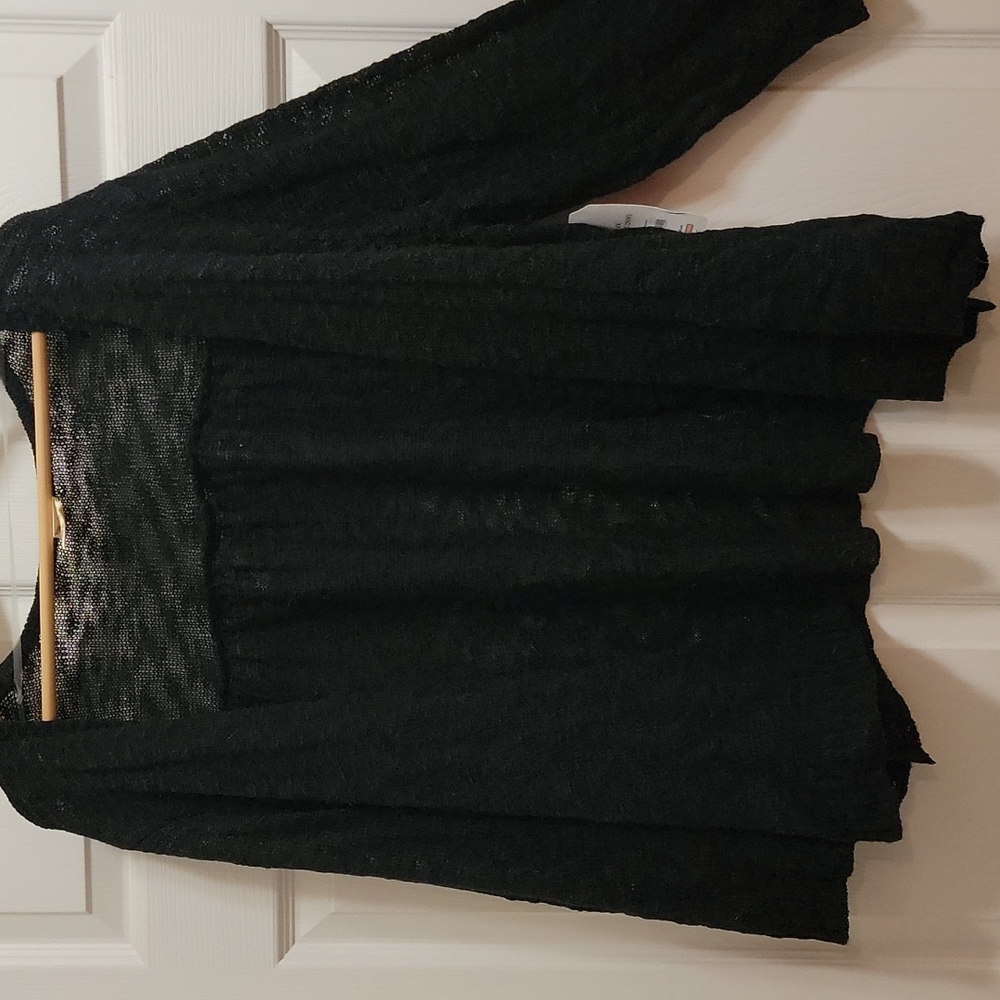 Black sweater shrug